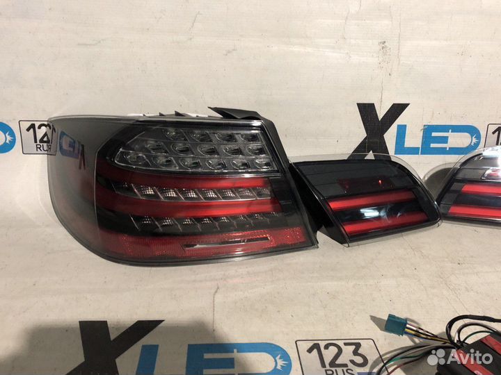 Задние фонари bmw 3 e92 led m performance