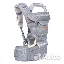 Рюкзак-кенгуру FreeOn, 8 в 1, серый