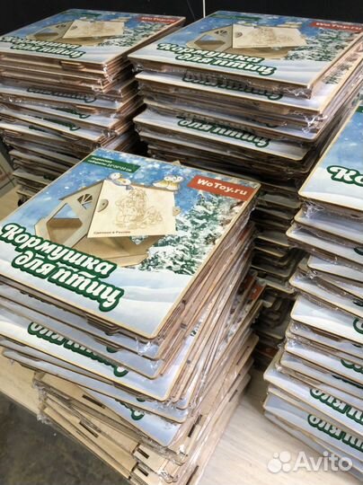 Подарочная упаковка из фанеры с уф печатью