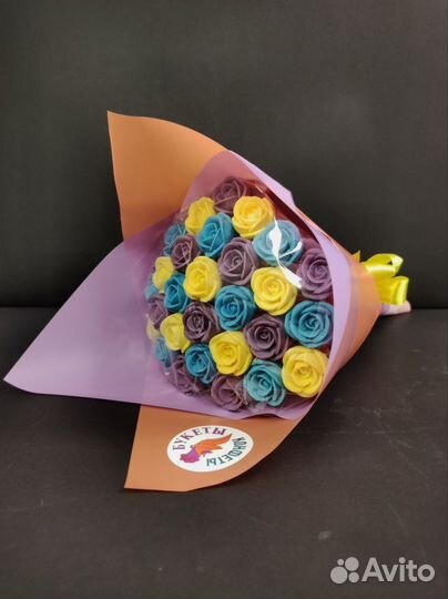 Букет - 29 Роз из Бельгийского Шоколада