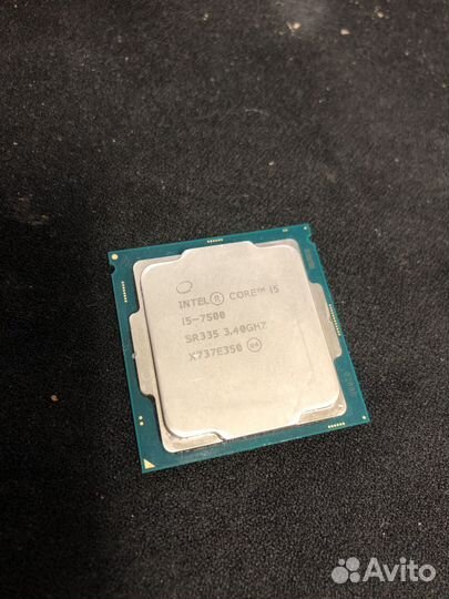 Процессор I5 7500