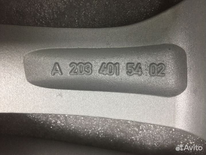 Задний диск Mercedes-Benz C-kL W203