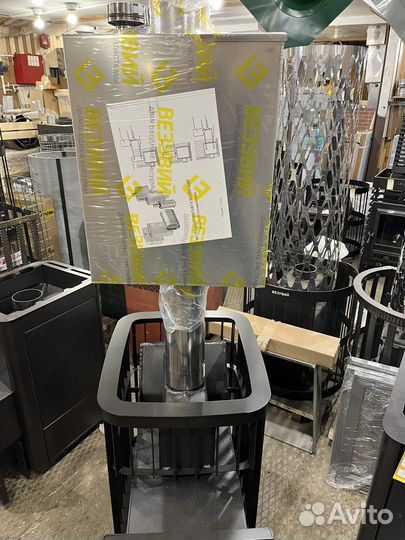 Печь дровяная для бани Варвара Мине Сетка 2022