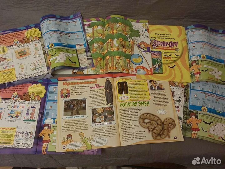 Журналы скуби ду 14,15,20,31,34,36 цена за все