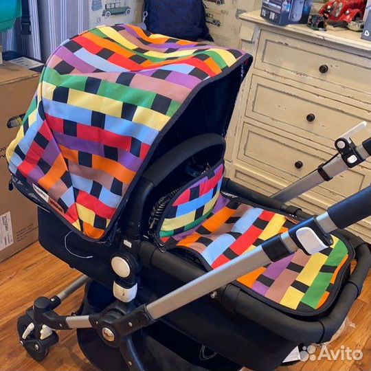 Bugaboo missoni (капюшон и фартук/заглушка/капор)