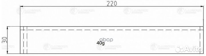 Осушитель конд. LCD0801 luzar