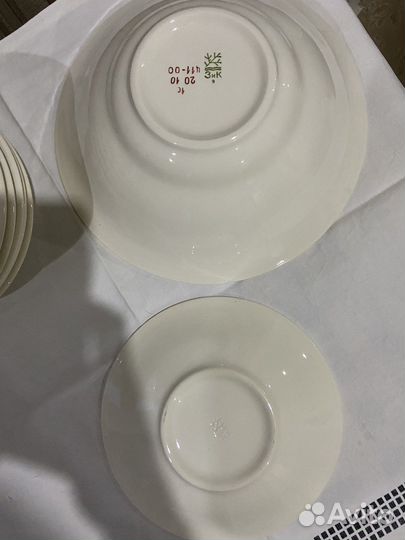 Тарелки и блюдо зик, тфз. СССР