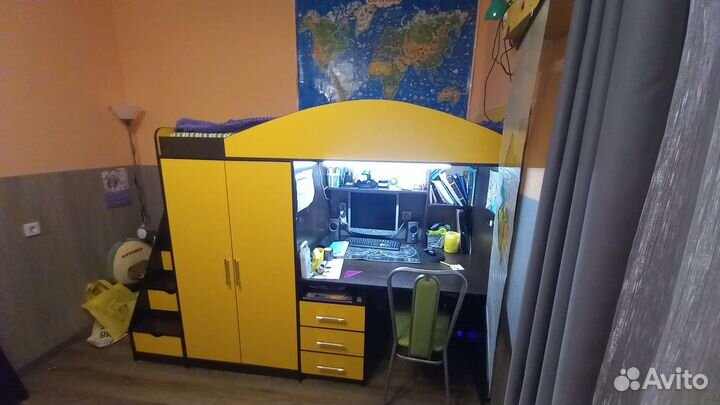 Кровать чердак