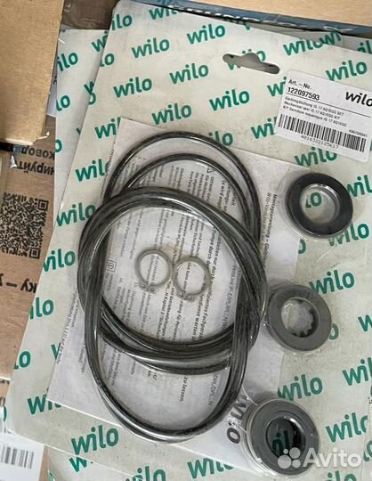 Торцевое уплотнение Wilo