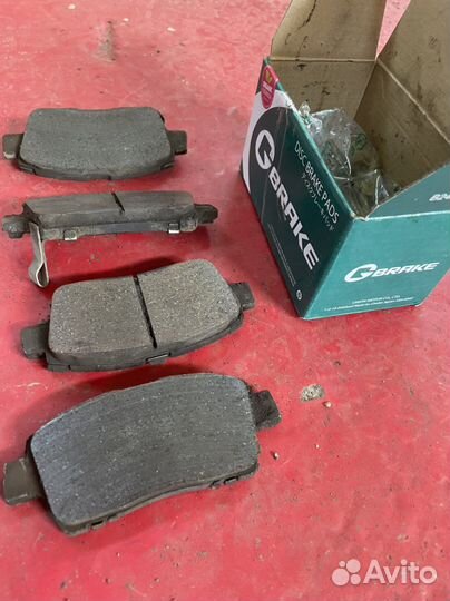 Тормозные колодки toyota funcargo