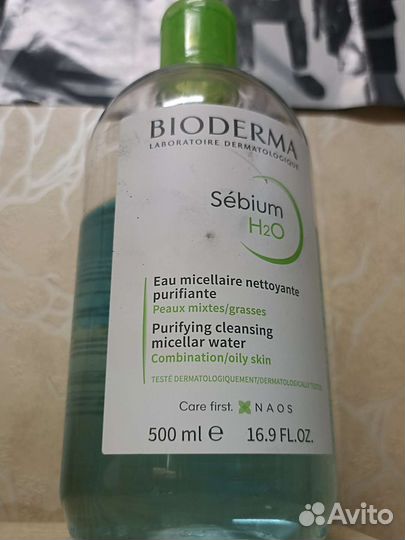 Bioderma мицелярная вода