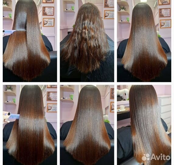 Кератиновое выпрямление волос/ботокс волос