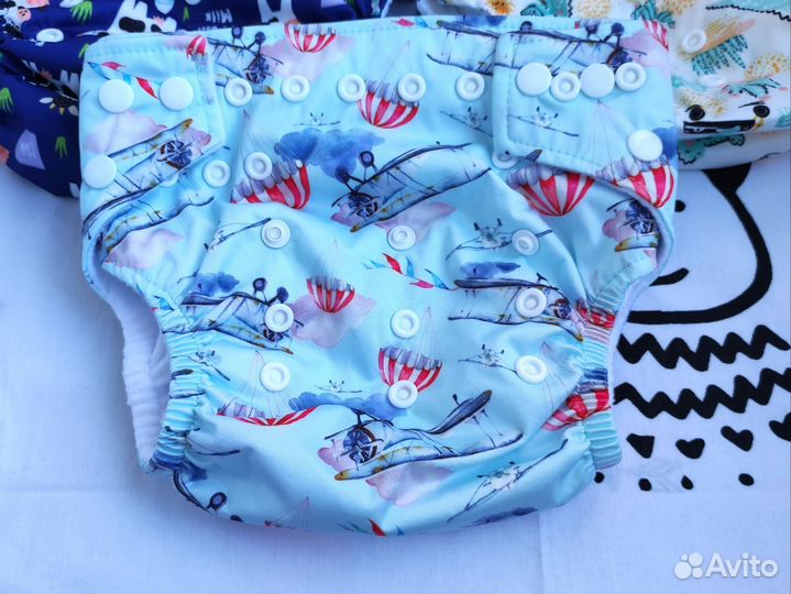Многоразовые подгузники новые