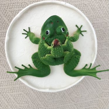 Игрушка - лягушка резиновая