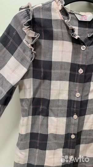 Рубашка для девочки 128см