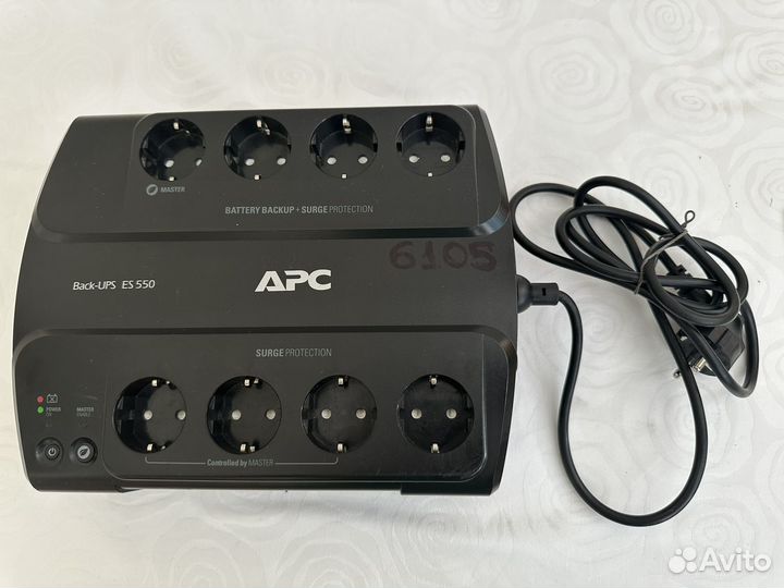 Ибп Back UPS ES 550 Новый аккумулятор