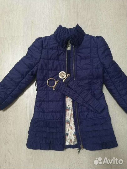 Пальто на девочку 116
