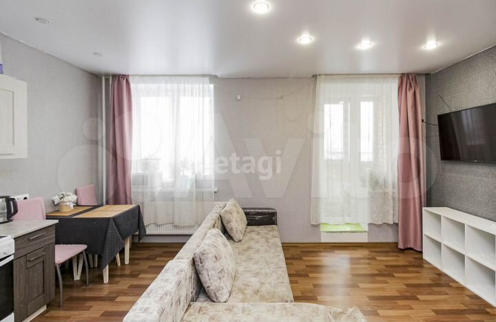 Квартира-студия, 29,6 м², 11/19 эт.