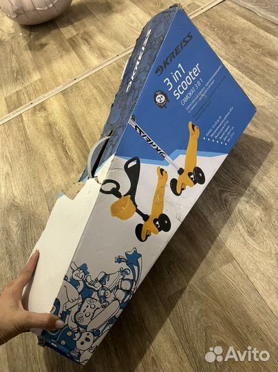 Самокат детский 3 в 1