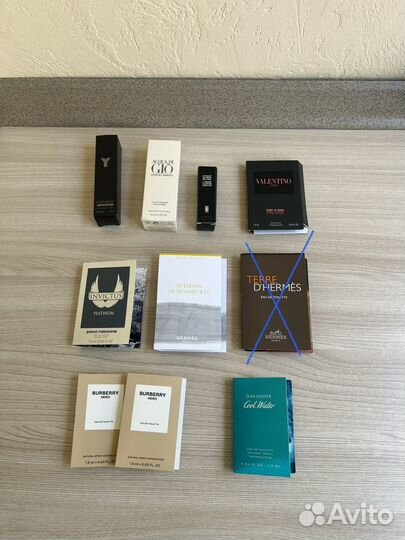 Духи.Пробники.Louis Vuitton.YSL.Ferragamo