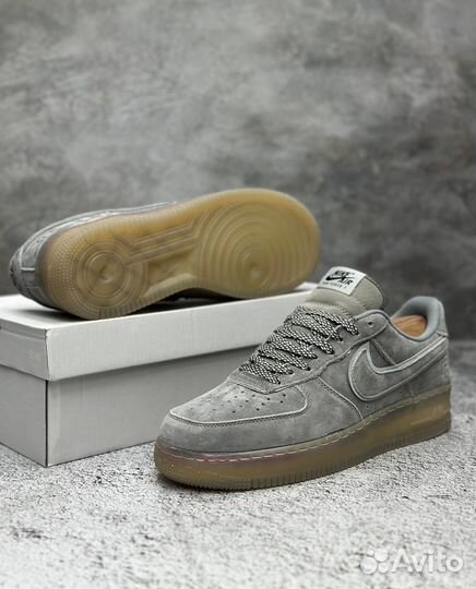 Теплые Nike Air Force 1 с мехом