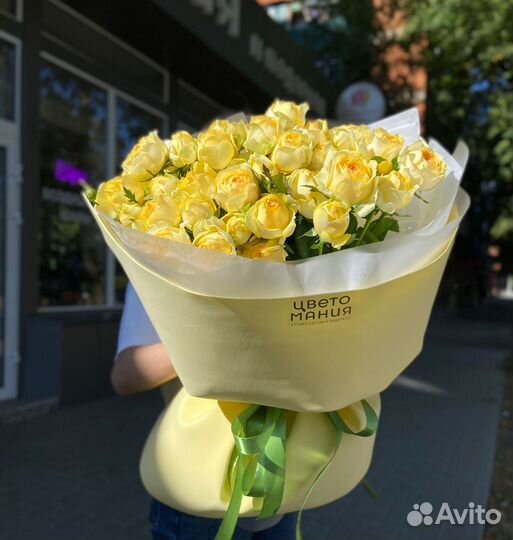 Живые цветы букеты