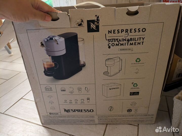 Капсульная кофемашина nespresso vertuo next