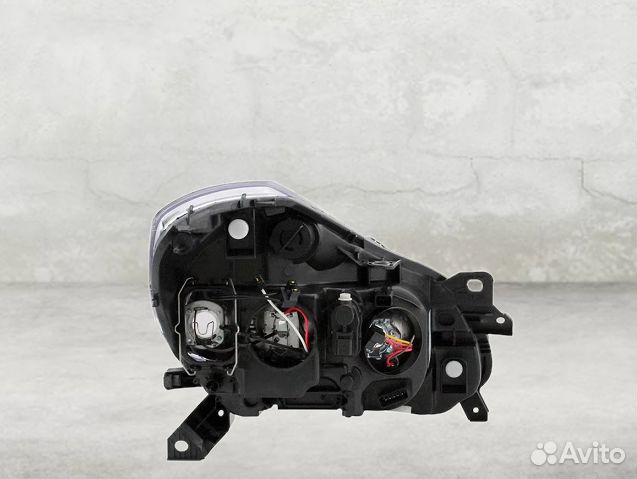 Clio Фара левая под корректор линзованная внутри ч