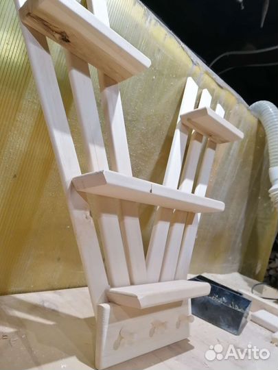 Полка для бани из Липы