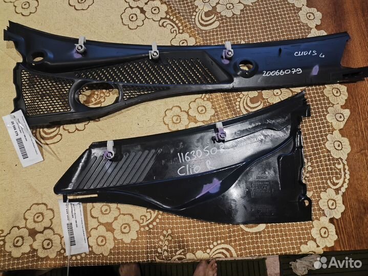 Жабо на renault symbol 1