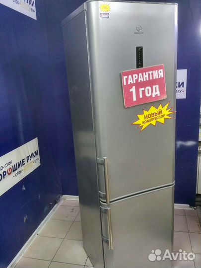 Холодильник бу indesit с гарантией 1 год