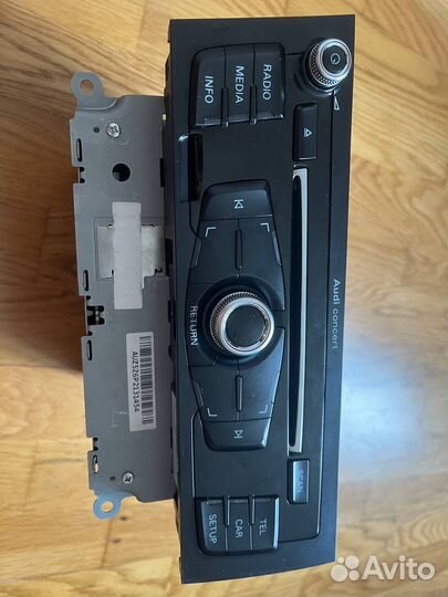 Audi a4 b8 магнитола 8R1035186N
