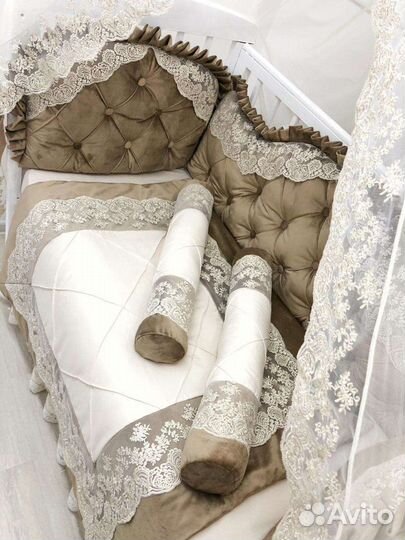 Новый комплект в кроватку