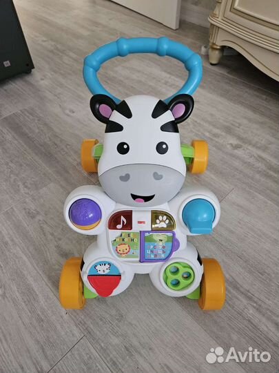 Ходунки - каталка Fisher Price зебра