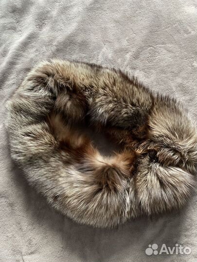 Воротник из чернобурки