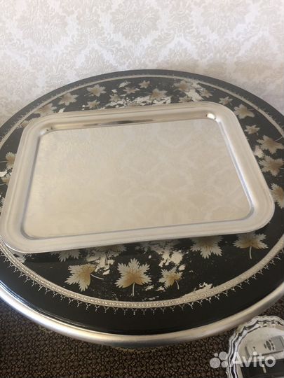 Поднос металлический