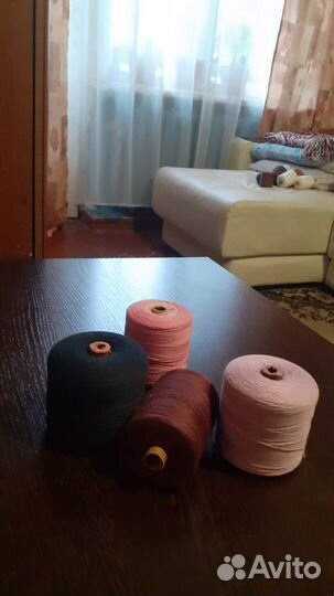 Нить швейная, вязальная, хлопок, СССР