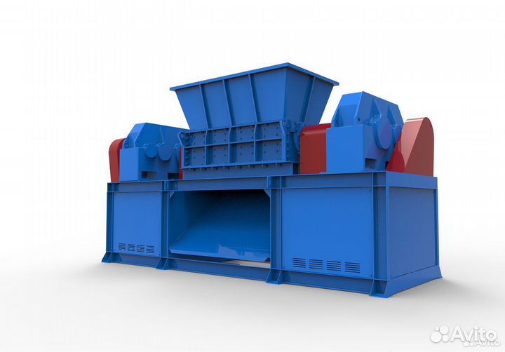 Шредер промышленный двухвальный дшв 1500