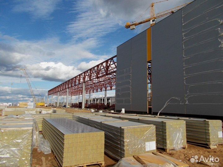 Сэндвич панели в наличии и на заказ