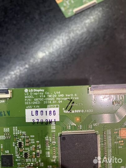 Плата LG T-Con, EAT62474201, 6871L-3703A