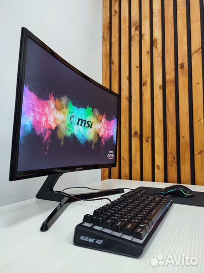 Монитор Samsung 24 изогнутый 144 Гц