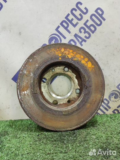 Диск тормозной передний левый Peugeot 206 хэтчбек