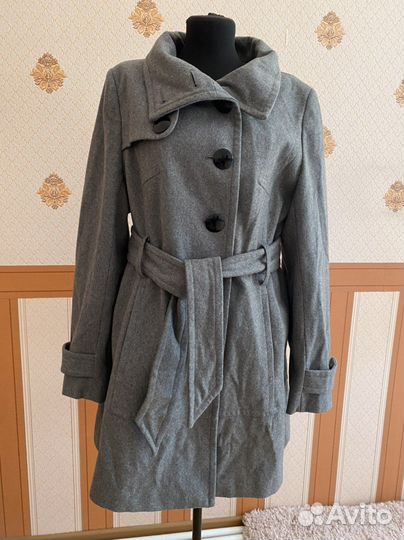 Полупальто женское р. L(48-50).black rivet. Шерсть