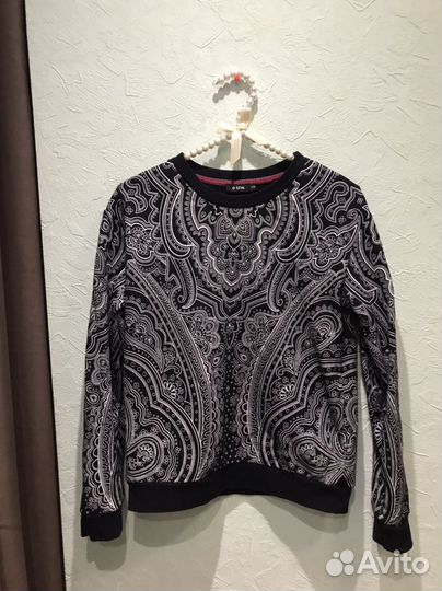 Свитшот с узорами хб