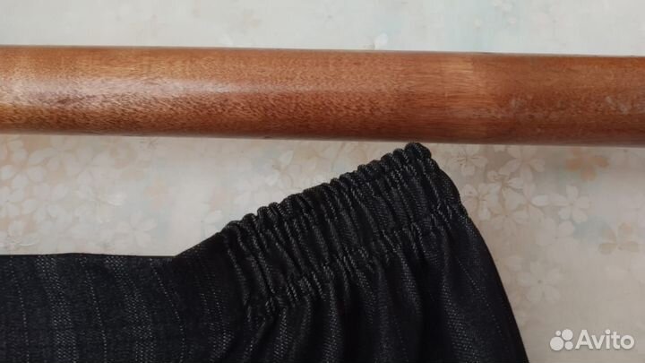 Брюки женские 3/4, на резинке, большой размер (56)