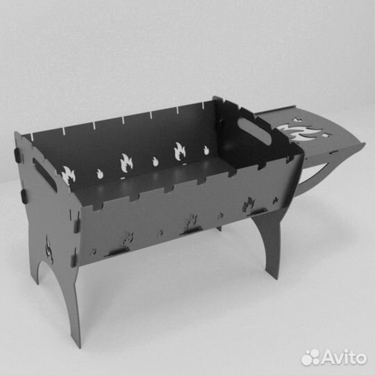 Мангал складной многоразовый