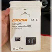 Карта памяти microsdxc 64 гб