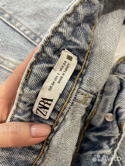 Джинсы zara размер 34