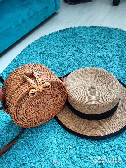 Шляпа женская пляжная