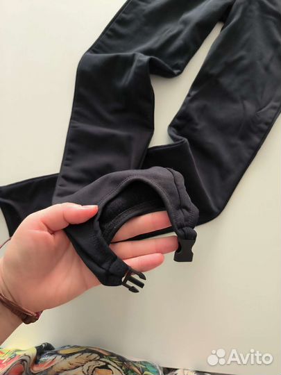 Лосины со штрипками для фигурного катания